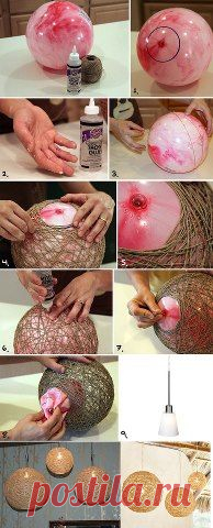 Lampade con palloncini