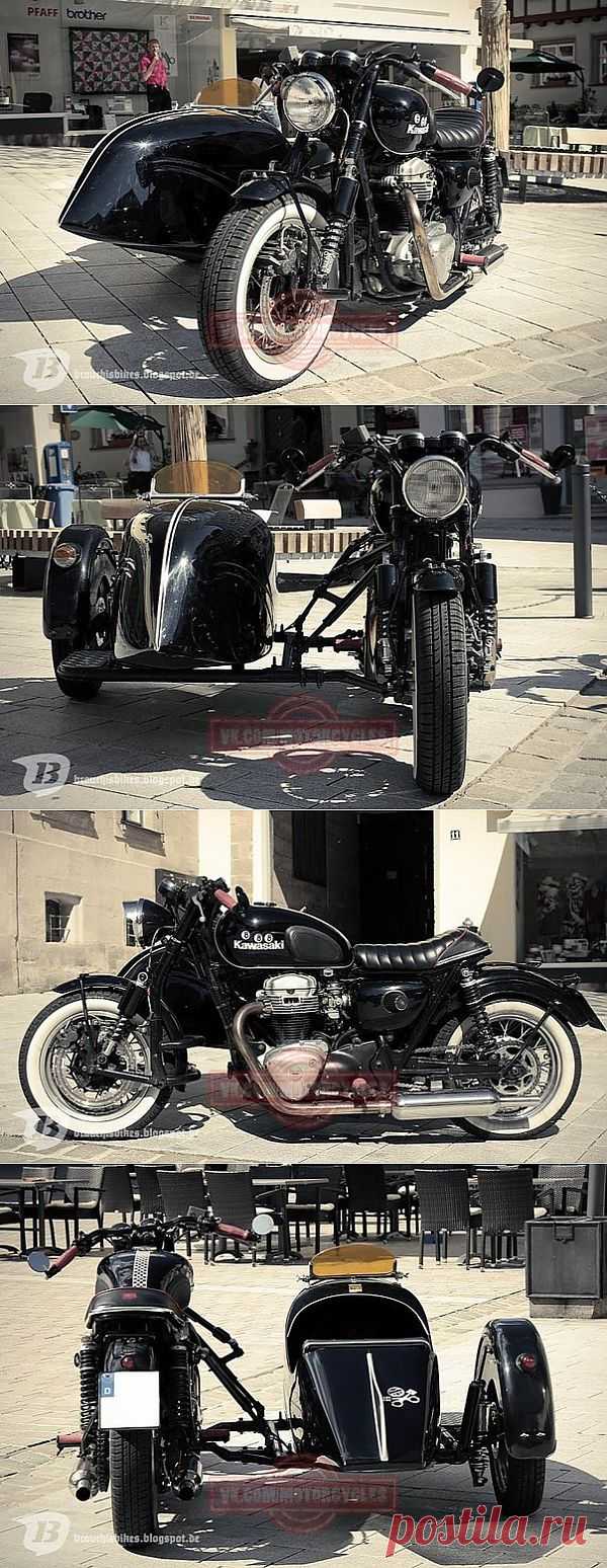 Bikers Life - Kawsaki с коляской от Brauchi's Bikes.