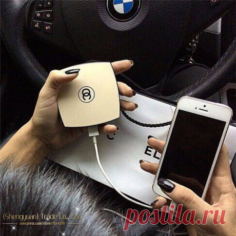 Стильный женский Power Bank в виде пудреницы купить по цене от 1027 рублей. Бесплатная доставка в Россию, Украину, Казахстан.