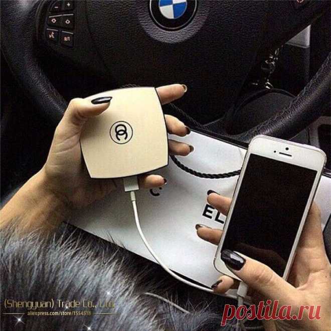 Стильный женский Power Bank в виде пудреницы купить по цене от 1027 рублей. Бесплатная доставка в Россию, Украину, Казахстан.