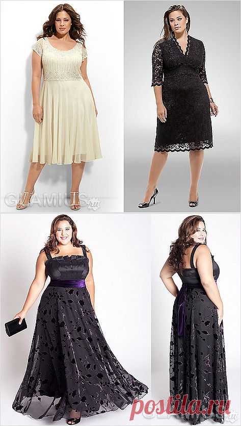 Платье для полных девушек - платья для полных женщин фото
