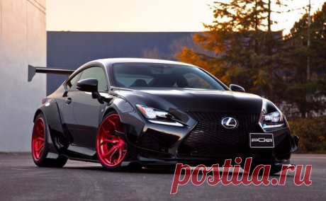 Lexus RC F Rocket Bunny by SR Auto Group &amp; PUR Wheels