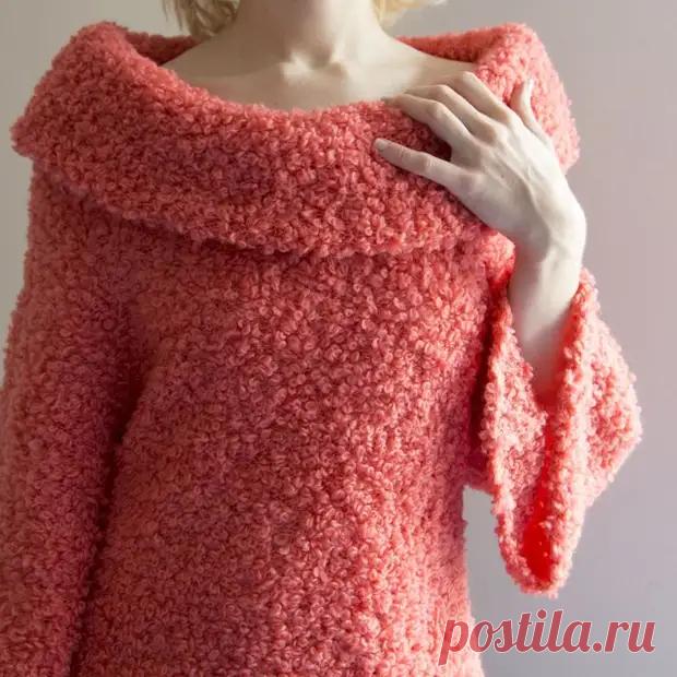Буклированная пряжа: что связать, идеи и схемы - Сам себе мастер - медиаплатформа МирТесен