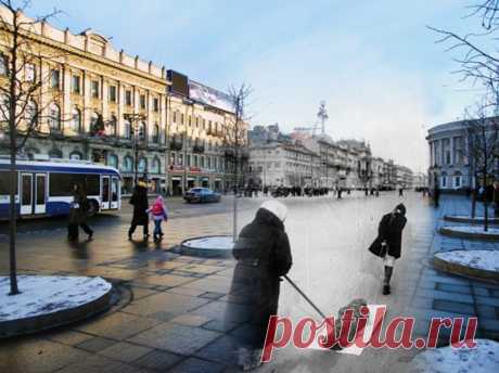 Блокада. Связь времен. Часть первая Фотограф Сергей Ларенков десять лет назад разместил первые фотореконструкции блокадного Ленинграда. С той поры он создал около 400 работ в этом посте собраны фотореконструкции в максимальном качестве …