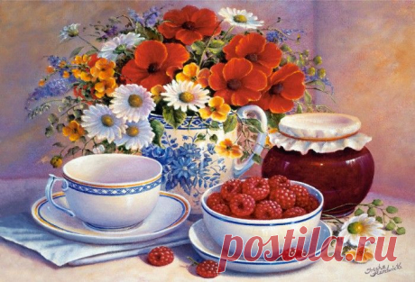 Вкусные натюрморты. Художник Trisha Hardwick