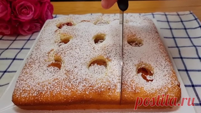 ГОТОВЛЮ их на 10 минут без миксера❗Простой,легкий и вкусный пирог на Кефире