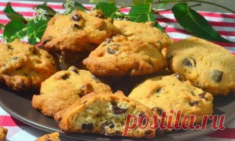 ПЕЧЕНЬЕ С КУСОЧКАМИ ШОКОЛАДА