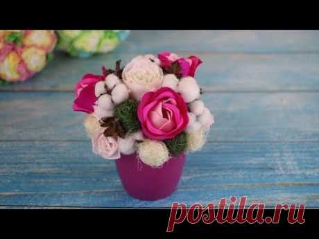 Букет из мыльных роз / Rose bouquet soap