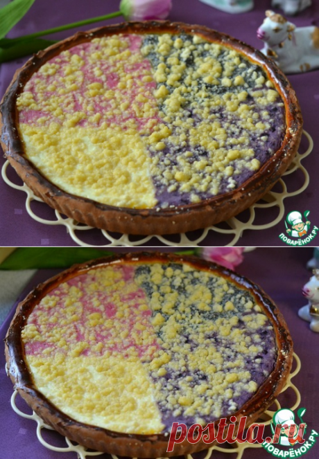 Большая ватрушка для гостей – кулинарный рецепт