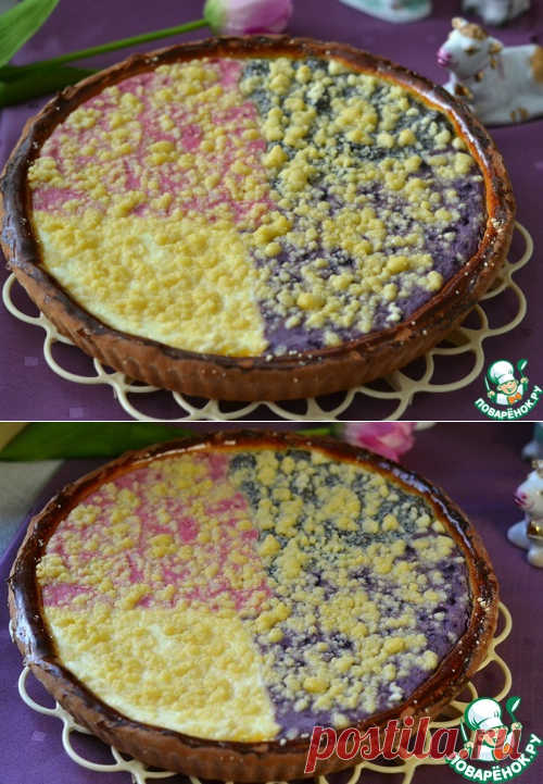 Большая ватрушка для гостей – кулинарный рецепт