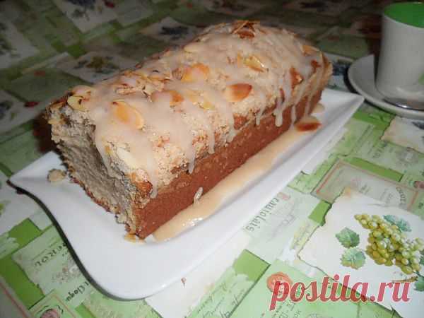 Яблочный кекс под карамельным соусом | Любимые рецепты