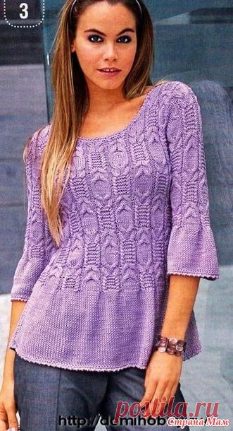 Юбочка, связанная... вместо кофточки - Вязание - Страна Мам