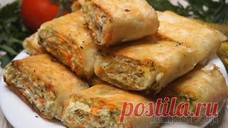 Хрустящая закуска из лаваша Получается сочная, хрустящая, ароматная и всегда съедается с удовольствием. Такую закуску можно приготовить для посиделок с друзьями или для небольшой вечеринки, а также просто если захотелось чего-то...