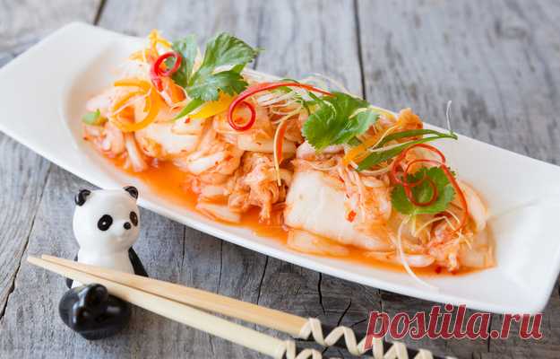 Как вкусно приготовить остро приправленные квашеные овощи по-корейски (кимчи)