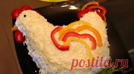 Салат «Петя-Петушок» / Простые рецепты