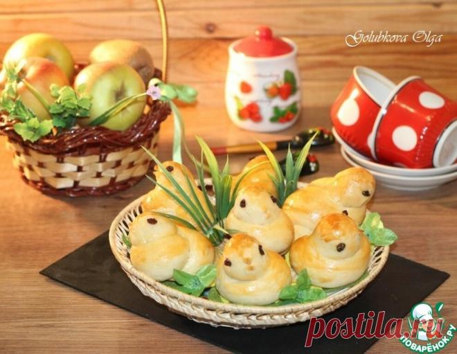 Булочки-птички Жаворонки – кулинарный рецепт