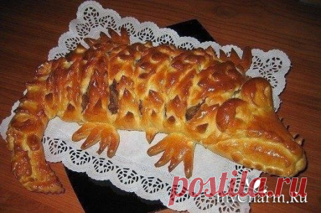 Мясной пирог крокодил: Группа Наши Вкусняшки!