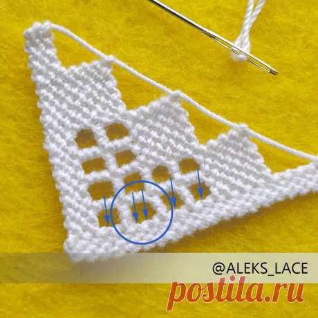 Звезда с диагональю, часть 1 | ALEKS_LACE | Яндекс Дзен
