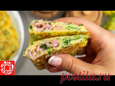 Пирожки с колбасой. Необычное и быстрое тесто