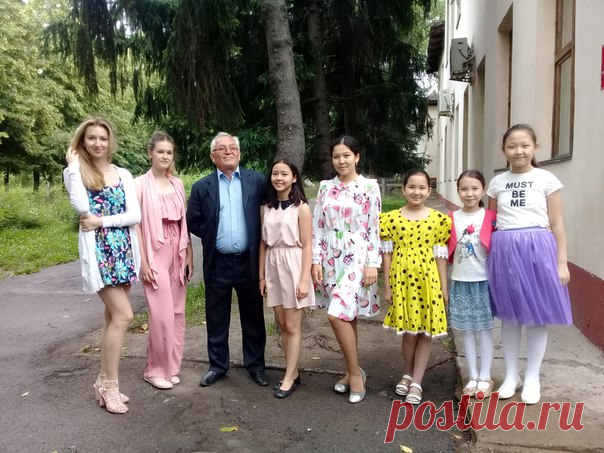 С оркестрантами. 11.06.2017 г.