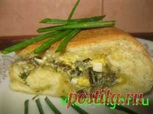Пирог с яйцом и луком | Едим и худеем