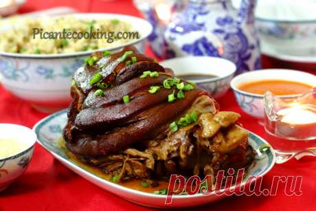 Китайська рулька в соєвому соусі | Picantecooking