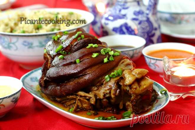Китайська рулька в соєвому соусі | Picantecooking