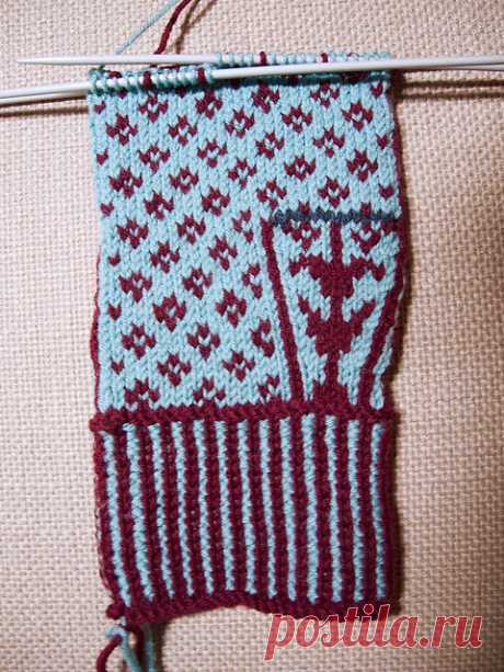 Ravelry: Project Gallery for Flower Mittens pattern by Lori Ihnen
