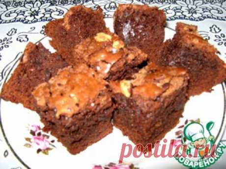 Шоколадный брауни - кулинарный рецепт