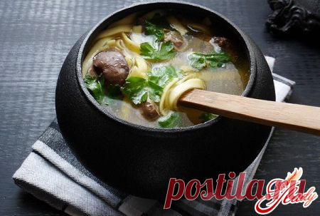 Суп из куриных сердечек – сердце кулинарной коллекции