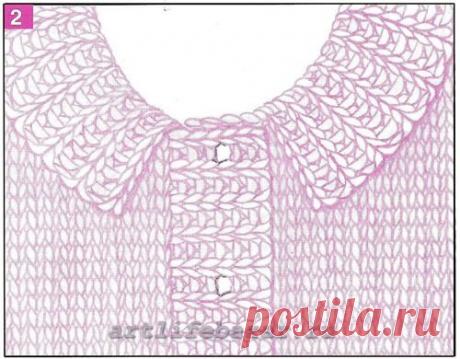 Как связать воротник поло спицами. - Клуб рукоделия - Страна Мам