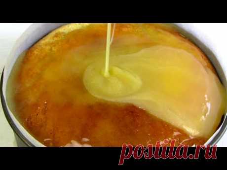 ЯБЛОЧНЫЙ Янтарный пирог с вкуснейшей заливкой.Шарлотка с новым необычным вкусом!Простой и легкий в приготовлении пирог,но вкус потрясающий- нежный,сочный,нео...