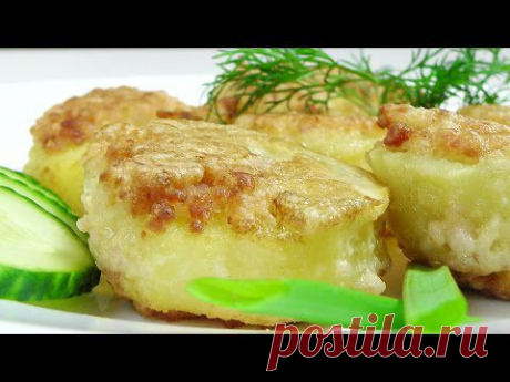 Панированный картофель - Кулинарные видео рецепты
