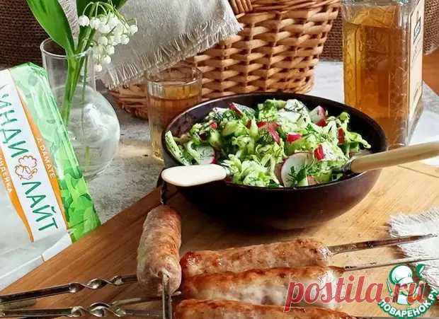 Салат с молодой капустой и редисом - Поварёнок с лучшими рецептами - Медиаплатформа МирТесен