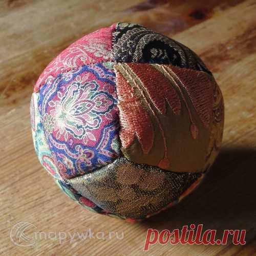 Хотьковский мячик (из квадратов) | HANDMADE-МУЗЕЙ • Ручная работа, мастер-классы, идеи