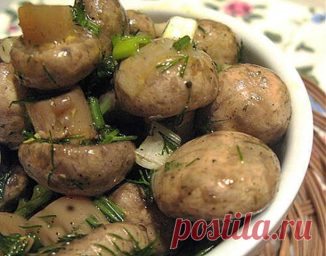 Шампиньоны по-корейски