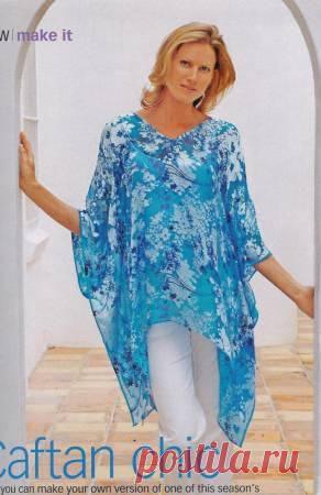 Большая коллекция туник к лету.Шить легко и быстро