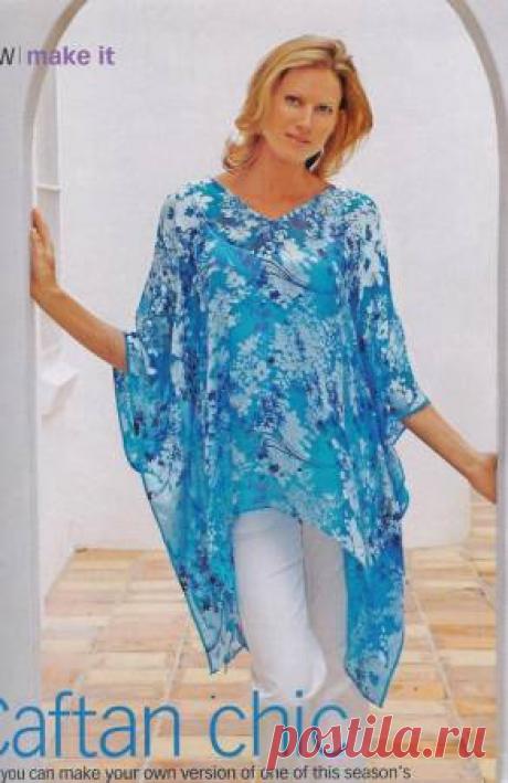Большая коллекция туник к лету.Шить легко и быстро