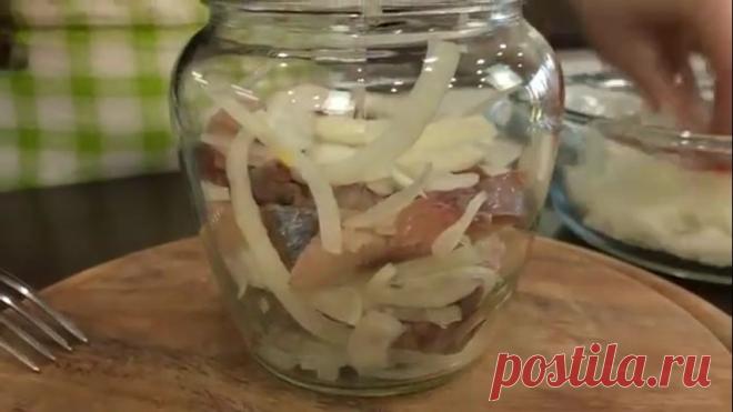 Слабосоленая селедка за 3 часа!