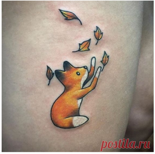Осенние татуировки: топ-10 идей для любителей самого романтичного времени года