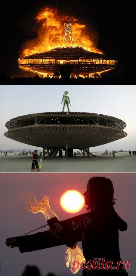 Лучшие фотографии со всего света - Фестиваль Burning Man 2013
