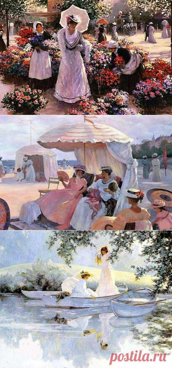 Художник Christa Kieffer|Париж, которого нет
