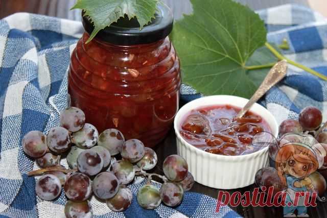 Варенье из винограда, рецепт простого вкусного варенья на зиму Варенье из винограда - рецепт как сварить вкусное варенье. Заготовка не требует дорогих продуктов и много времени. Сочетание винограда и ванилина очень аппетитное и изысканное.