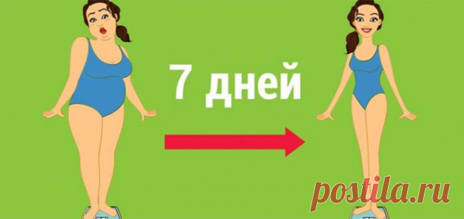Супер разгрузочная-диета!!! 7 дней диеты - минус 6 кг!