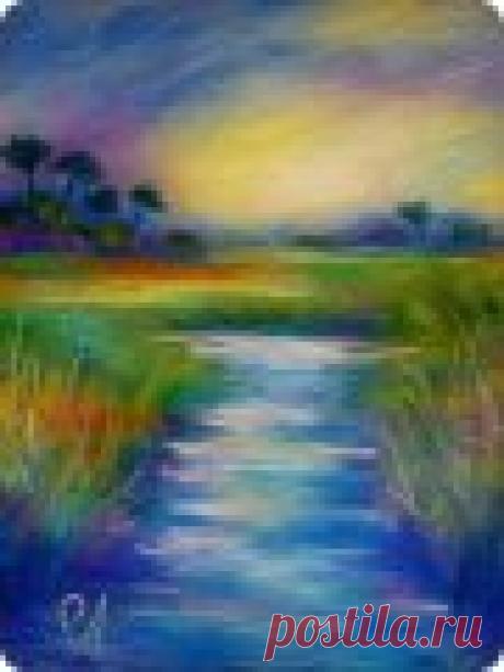 Фотоурок. Шерстяной пейзаж | Страна Мастеров