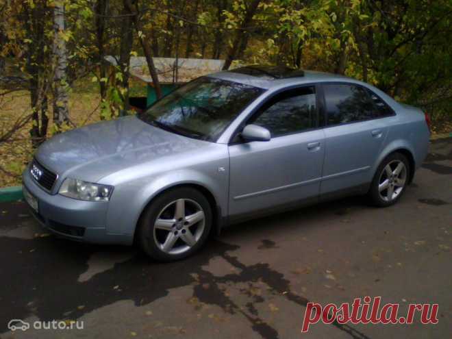 Купить Audi A4 II (B6) с пробегом в Москве: Седан Ауди А4 2 (B6) 2003 года, 1.8 CVT (170 л.с.), цена 270 000 рублей — Авто.ру
