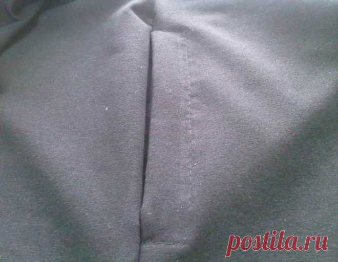 как обработать карман в боковом шве мастеркласс.