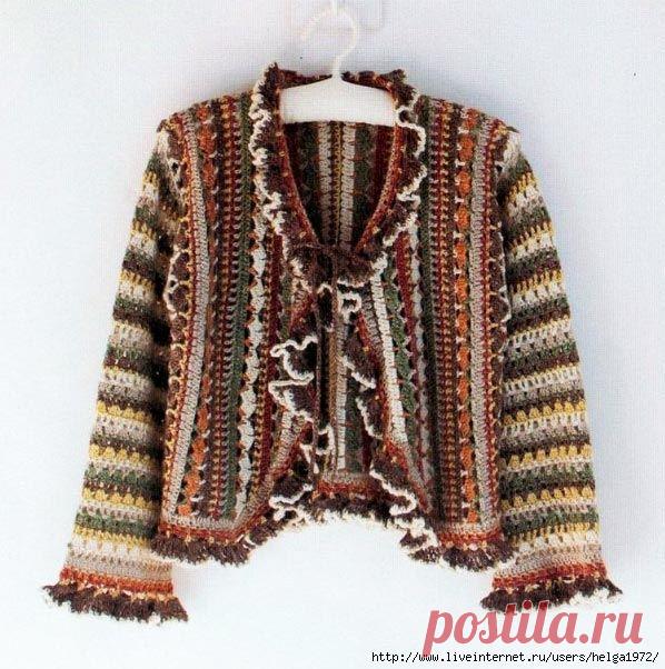 Жакет в этническом стиле