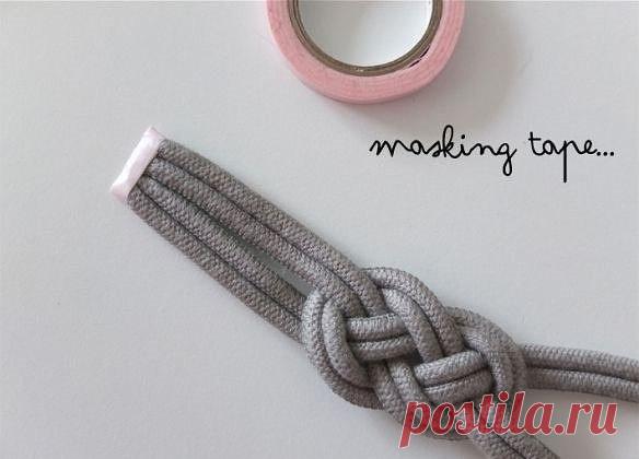 плетем браслетик