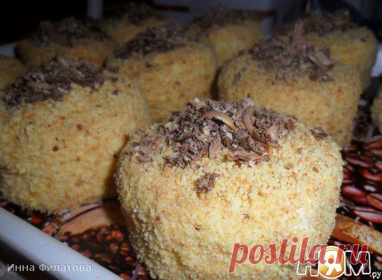 Пирожное Неженка - Рецепты домашней кухни с пошаговыми фотографиями и подробным описанием. Новые рецепты каждый день. Конкурсы рецептов - Ням.ру